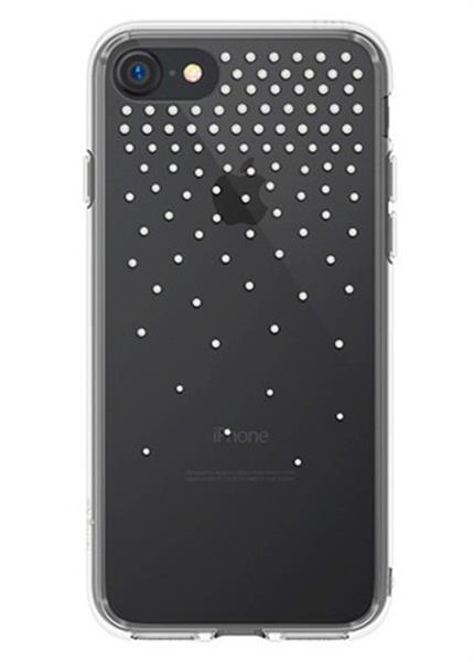 Grote foto iphone 7 rearth noble swarovski ringke fusion handcrafted diamanten case snow telecommunicatie mobieltjes