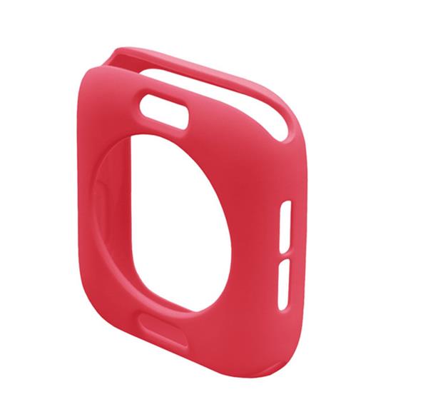 Grote foto drphone fc2 40mm case kras en schokbestendig tpu hoesje geschikt voor apple watch 40mm rood kleding dames horloges