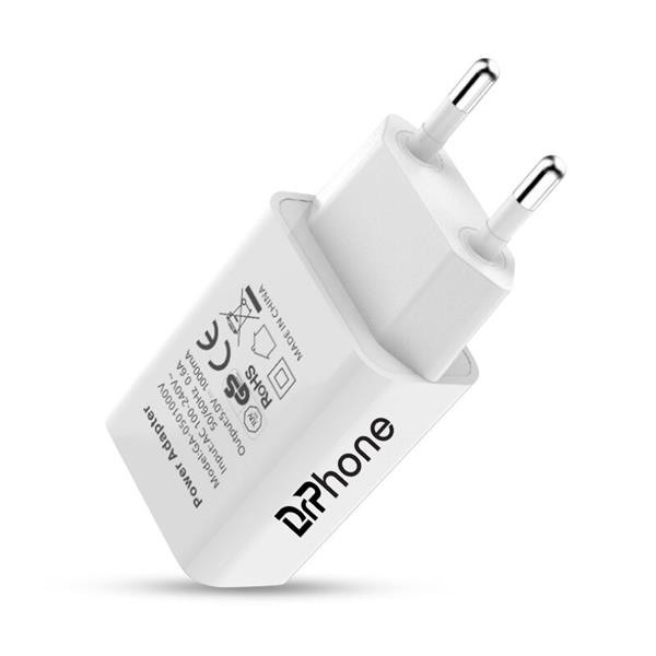 Grote foto 1 pack gecertificeerde drphone usb lader stekker oplader 3 meter kabel safe charge apple ip telecommunicatie opladers en autoladers