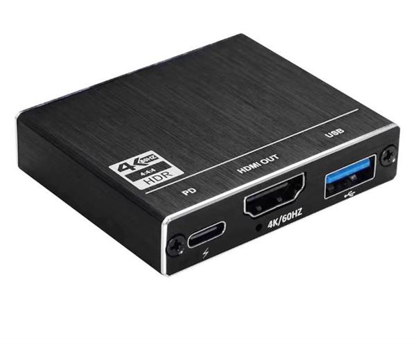 Grote foto drphone thd3 usb c hdmi 4k 60hz power delivery pd 100w opladen usb 3.0 adapter zwart computers en software overige computers en software