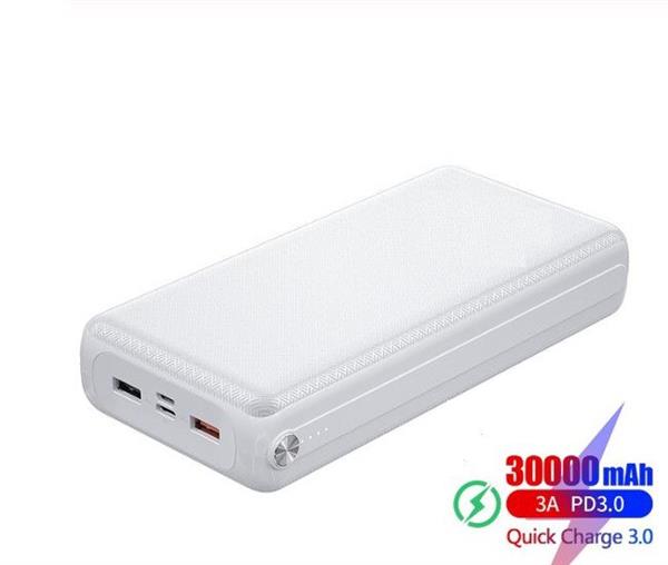 Grote foto drphone pw3 powerbank 30.000mah snel opladen qualcom 3.0 pd 3.0 usb c power delivery 18w wi telecommunicatie opladers en autoladers