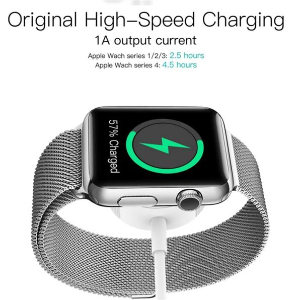 Grote foto drphone volt2 apple watch laadkabel draadloze oplader usb kabel magnetische adapter voor iwatch kleding dames horloges