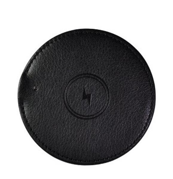 Grote foto drphone qla3 wireless qi 18w 9v 2a snellader draadloze lader pu leder voor o.a ios andro telecommunicatie opladers en autoladers