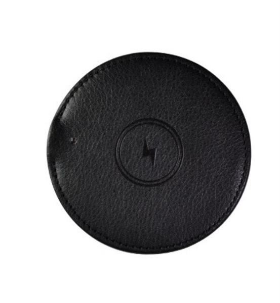 Grote foto drphone qla3 wireless qi 18w 9v 2a snellader draadloze lader pu leder voor o.a ios andro telecommunicatie opladers en autoladers