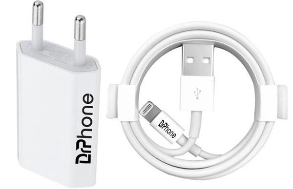 Grote foto 1 pack gecertificeerde drphone usb lader stekker oplader 2 meter kabel safe charge apple ip telecommunicatie opladers en autoladers