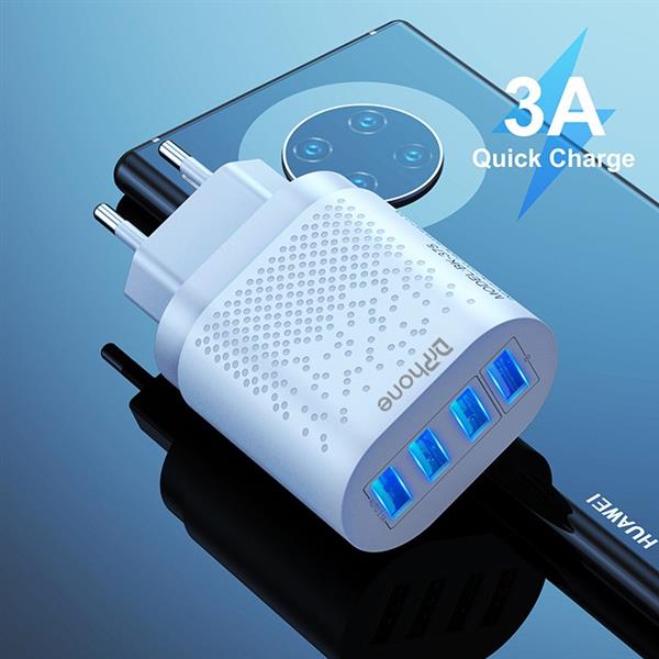 Grote foto drphone halo2 snel lader thuislader 4 poorten 48w lader usb 3.1a qc 3.0 tablet smartphone telecommunicatie opladers en autoladers