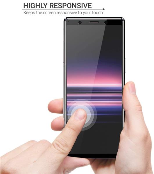 Grote foto drphone xperia 5 glas tempered glass 3d volledige dekking schermbeschermer gehard glas zwa telecommunicatie mobieltjes