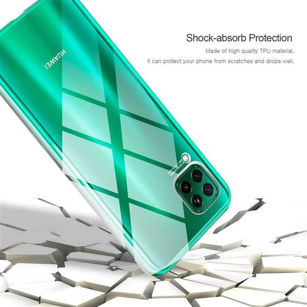 Grote foto drphone huawei p40 lite dual tpu case 360 graden cover voor en achter volledig bescherming tra telecommunicatie mobieltjes