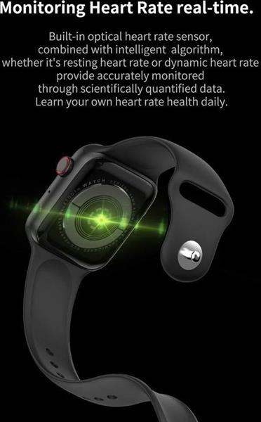 Grote foto drphone epsilon sport smartwatch met always on display temperatuur zuurstofmeter ecg hartslagm kleding dames horloges