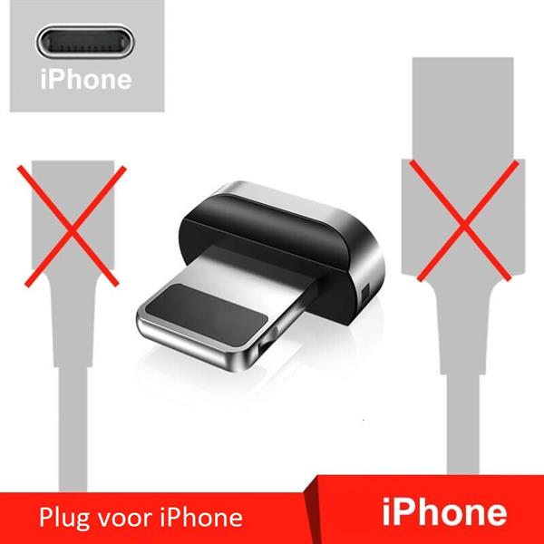 Grote foto drphone icon magnetisch bitje plug losse lightning magnetische koppelstuk geschikt voor appl telecommunicatie opladers en autoladers