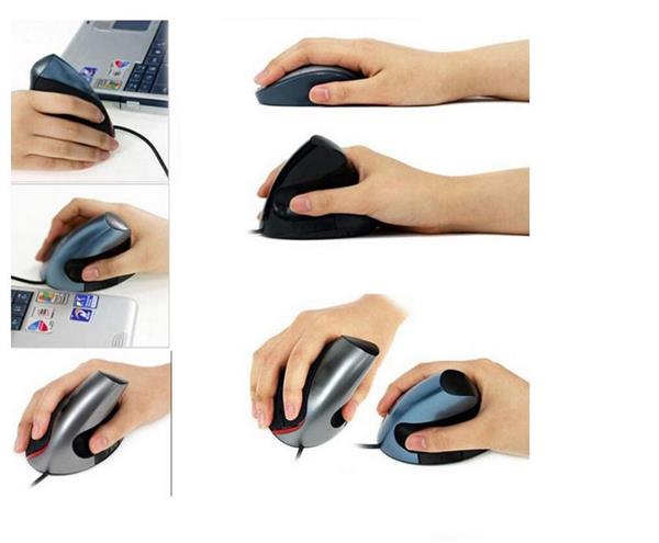 Grote foto elementkey ergo3 ergonomische optische usb verticale muis bedraad dpi 1600 5 knoppen plug computers en software overige computers en software