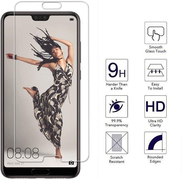 Grote foto drphone huawei p20 glas glazen screen protector tempered glass 2.5d 9h 0.26mm telecommunicatie mobieltjes