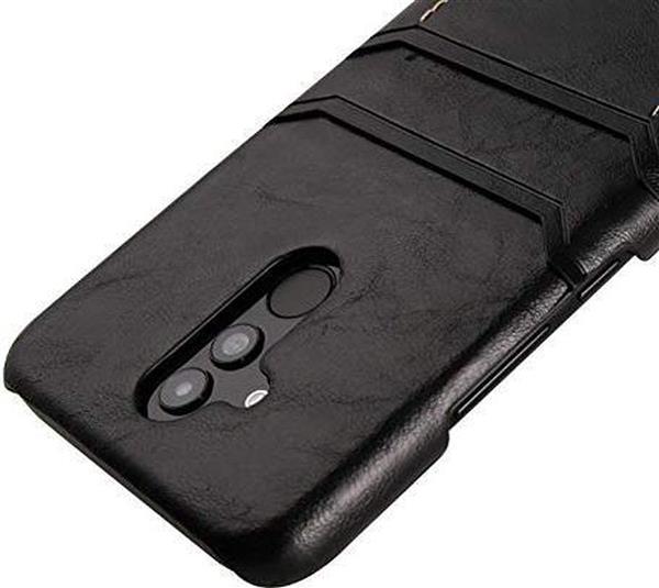 Grote foto drphone huawei mate 20 lite luxe kaarthouder case premium pu lederen backcover zwart telecommunicatie mobieltjes