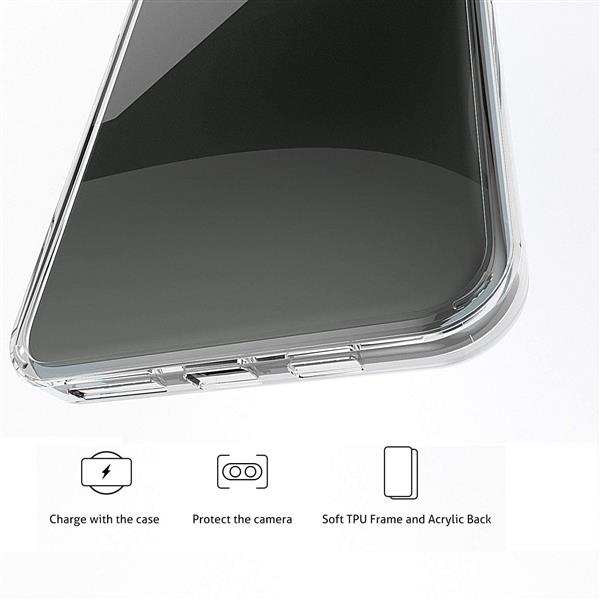 Grote foto drphone iphone 12 mini case 5.4 inch tpu hoesje ultra dun premium soft gel case transparant telecommunicatie mobieltjes