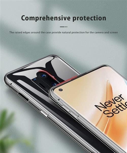 Grote foto drphone oneplus 8 pro hoesje ultra dun premium soft gel case transparant telecommunicatie mobieltjes