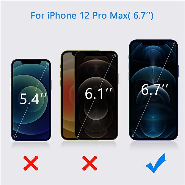 Grote foto drphone iphone 12 pro max 6.7 inch glas glazen screen protector tempered glass 2.5d 9h 0.26mm telecommunicatie mobieltjes