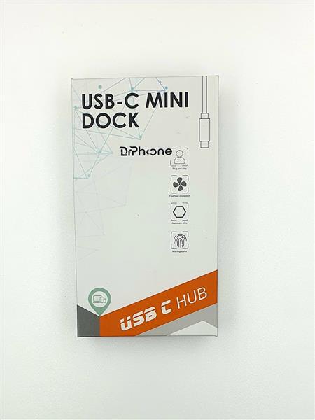 Grote foto drphone md6 13 in 1 usb c hub adapter uitbreiding poorten 4k hdmi vga ethernet draadloos op computers en software overige computers en software