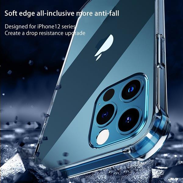 Grote foto drphone ty09 iphone 12 hoesje doorzichtig transparant case iphone case shock proof telecommunicatie mobieltjes