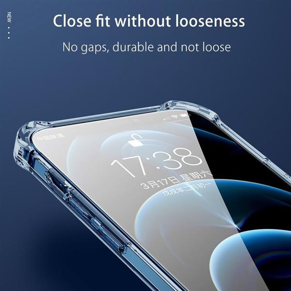 Grote foto drphone ty09 iphone 12 hoesje doorzichtig transparant case iphone case shock proof telecommunicatie mobieltjes