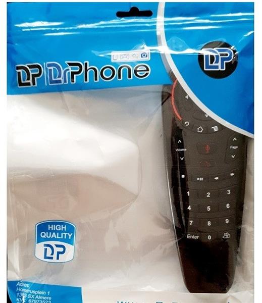 Grote foto drphone mx6 air remote mouse afstandsbediening 2.4g draadloos spraakbesturing 6 assige gyrosco computers en software overige computers en software