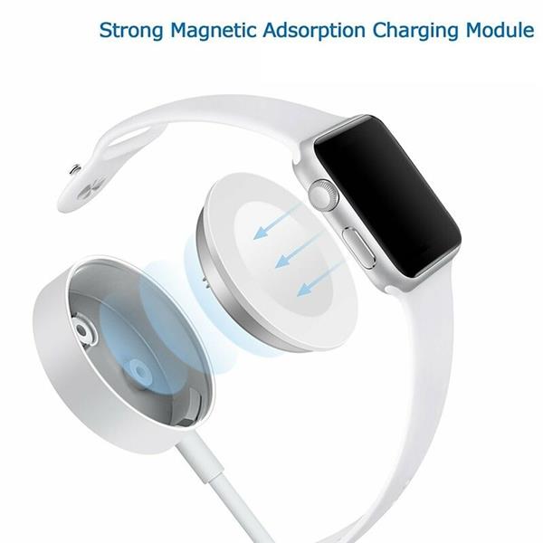 Grote foto drphone n2 gecertificeerde oplaad kabel snoer metalen oplader voor apple watch se 38mm 40 kleding dames horloges