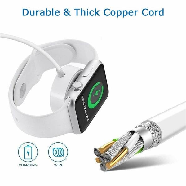 Grote foto drphone n2 gecertificeerde oplaad kabel snoer metalen oplader voor apple watch se 38mm 40 kleding dames horloges