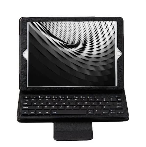 Grote foto drphone ipad pro 9.7 hoesje bluetooth toetsenbord case premium pu lederen keyboard case zwar telecommunicatie mobieltjes