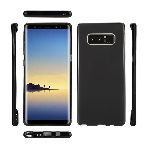 Grote foto note 8 ultra dun hoesje tpu siliconen hoes zwart telecommunicatie mobieltjes