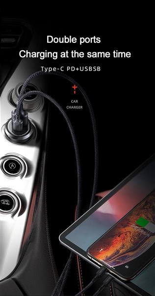 Grote foto drphone invisible pro 2 autolader metalen behuizing 30w usb c met pd snel laden universe telecommunicatie opladers en autoladers