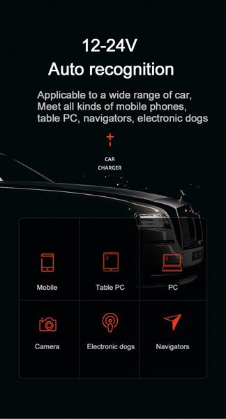 Grote foto drphone invisible pro 2 autolader metalen behuizing 30w usb c met pd snel laden universe telecommunicatie opladers en autoladers