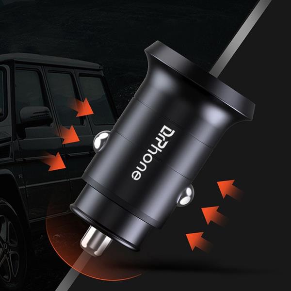 Grote foto drphone invisible pro 2 autolader metalen behuizing 30w usb c met pd snel laden universe telecommunicatie opladers en autoladers