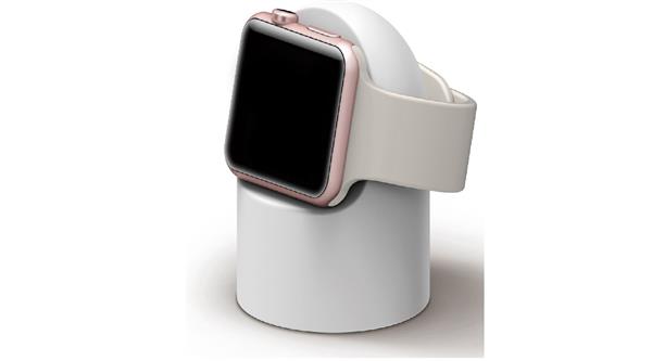 Grote foto drphone awc10 apple watch siliconen hoes dock voor iwatch wit kleding dames horloges