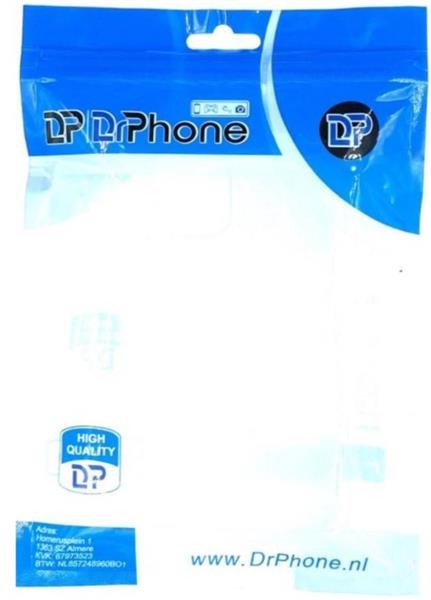 Grote foto drphone samsung galaxy s21 tpu hoesje ultra dun premium soft gel case transparant telecommunicatie mobieltjes