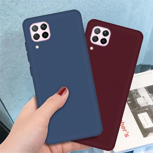 Grote foto drphone hp1 huawei p40 zachte silicoon matte rood telefoon hoes antislip grip tpu telecommunicatie mobieltjes