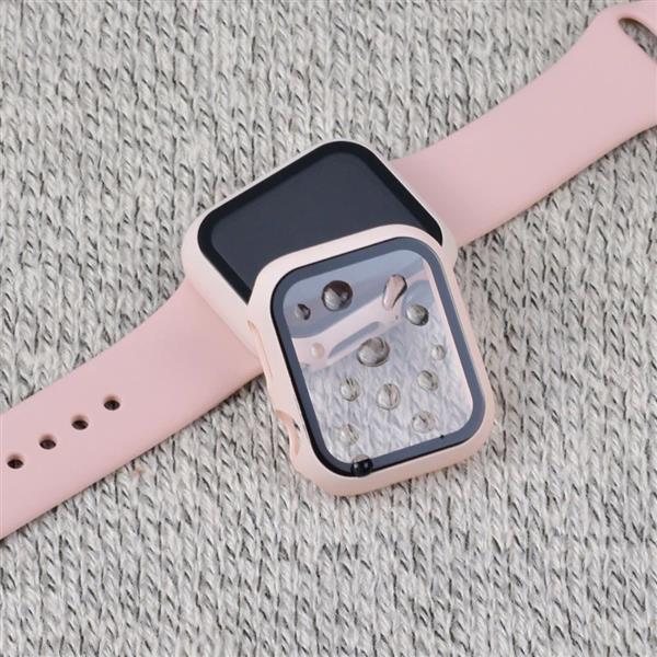 Grote foto drphone fc3 40mm 360 cover volledige hoes ingebouwde screenprotector voor apple watch 40m kleding dames horloges