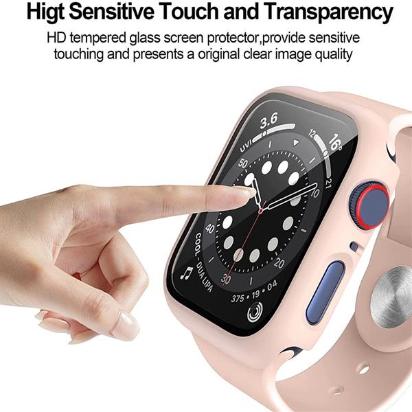 Grote foto drphone fc3 42mm 360 cover volledige hoes ingebouwde screenprotector voor apple watch 42m kleding dames horloges