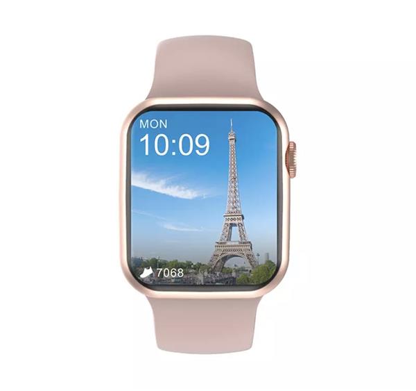 Grote foto drphone epsilon3 smartwatch 1.75 ips display 44mm thermometer notificaties sporthorloge v kleding dames horloges