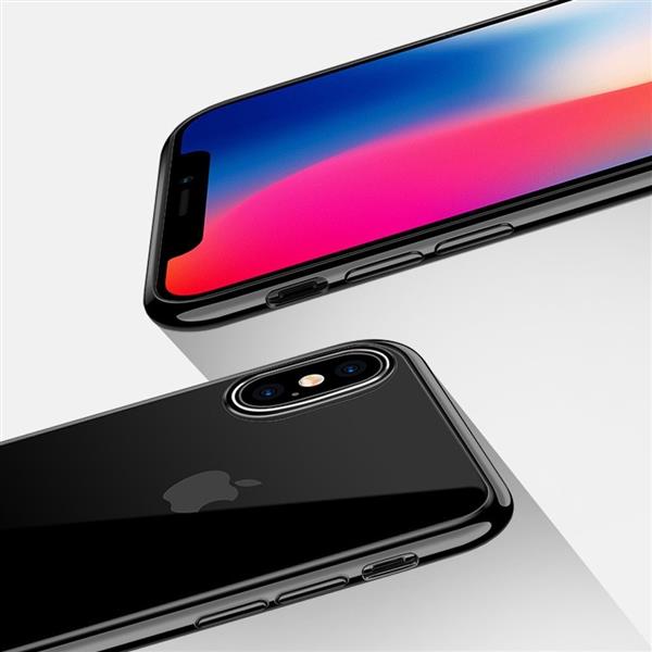 Grote foto iphone x hoesje tpu siliconen case softgel ultradunne cover zwart telecommunicatie mobieltjes