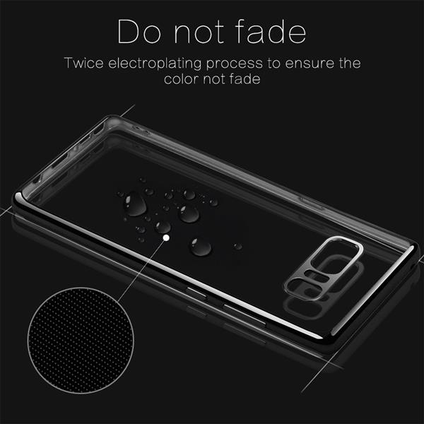 Grote foto note 8 hoesje tpu siliconen case softgel ultradunne cover zwart telecommunicatie mobieltjes