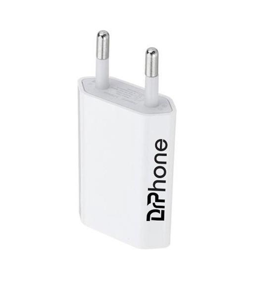 Grote foto usb lader stekker compacte oplader wit telecommunicatie opladers en autoladers