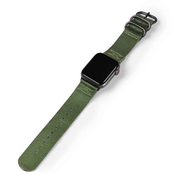 Grote foto drphone swb1 smart watch bandje roestvrij staal gesp nylon apple watch 38mm 40mm groe kleding dames horloges