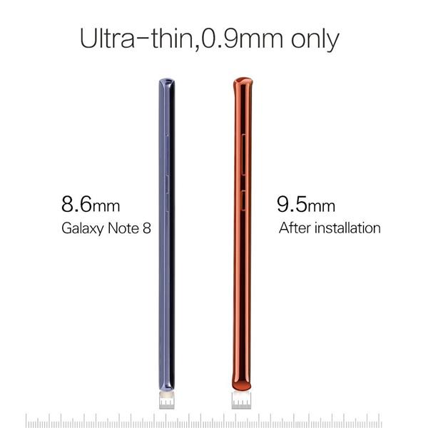 Grote foto note 8 hoesje tpu siliconen case softgel ultradunne cover rosegold telecommunicatie opladers en autoladers