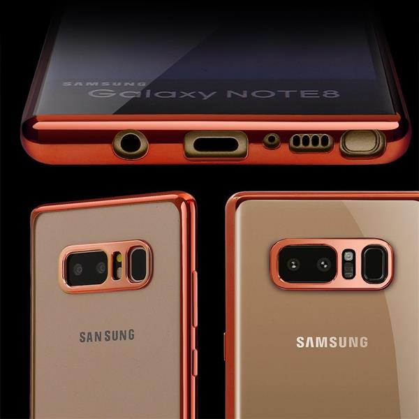 Grote foto note 8 hoesje tpu siliconen case softgel ultradunne cover rosegold telecommunicatie opladers en autoladers