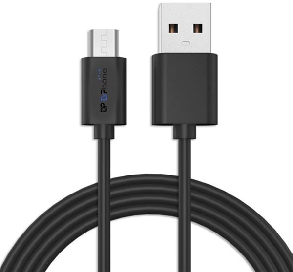 Grote foto drphone dpmu1 micro usb kabel zwart 3 meter telecommunicatie opladers en autoladers