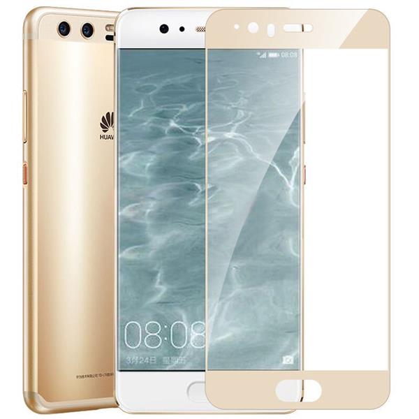 Grote foto huawei p10 lite tempered glass 4d glazen volledige dekking tot aan de randen goud telecommunicatie mobieltjes