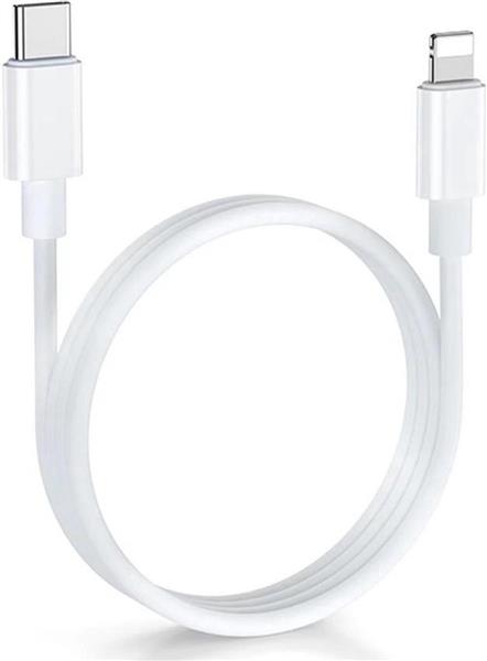 Grote foto drphone pdk lunar 20w thuislader 1m usb c naar lightning kabel 9v fastcharge voor o.a iphone 12 telecommunicatie opladers en autoladers