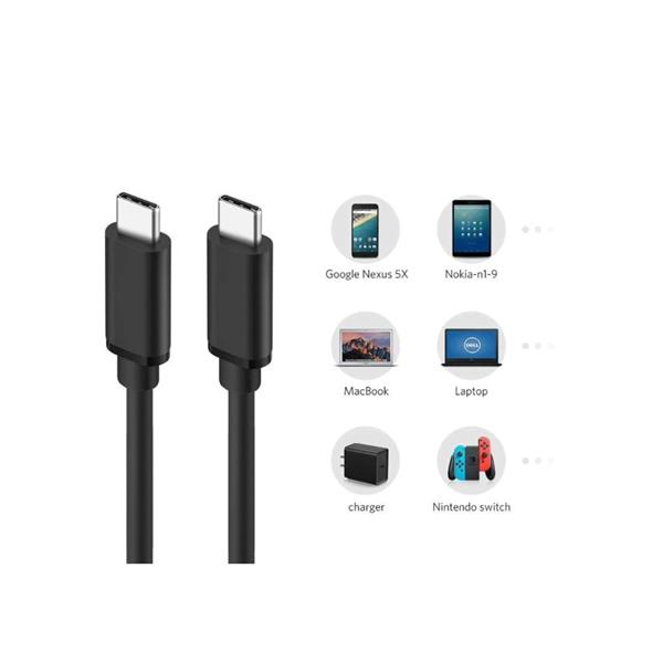 Grote foto drphone pdtc2 20w thuislader 1m usb c naar usb c fastcharge powerdelivery pd kabel voor o.a sa telecommunicatie opladers en autoladers