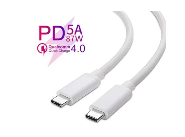 Grote foto drphone pdtc2 20w thuislader 1m usb c naar usb c fastcharge powerdelivery pd kabel voor o.a sa telecommunicatie opladers en autoladers