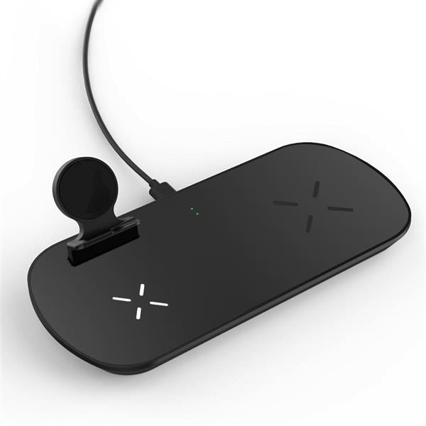 Grote foto drphone sqi1 draadloze lader qi oplaadstation 3 in 1 lader voor samsung gear active samsun telecommunicatie opladers en autoladers