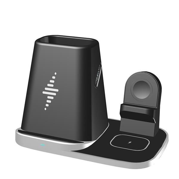 Grote foto drphone level2 draadloze oplader 4 in 1 docking station oplaadstation airpods apple watch telecommunicatie opladers en autoladers